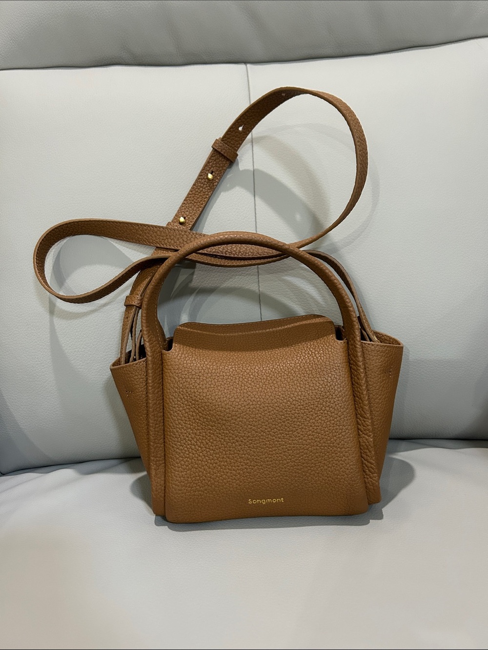 Songmont Mini Song Bag In Golden Brown - Good condition